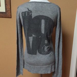 291 Grey cashmere lightweight sweater